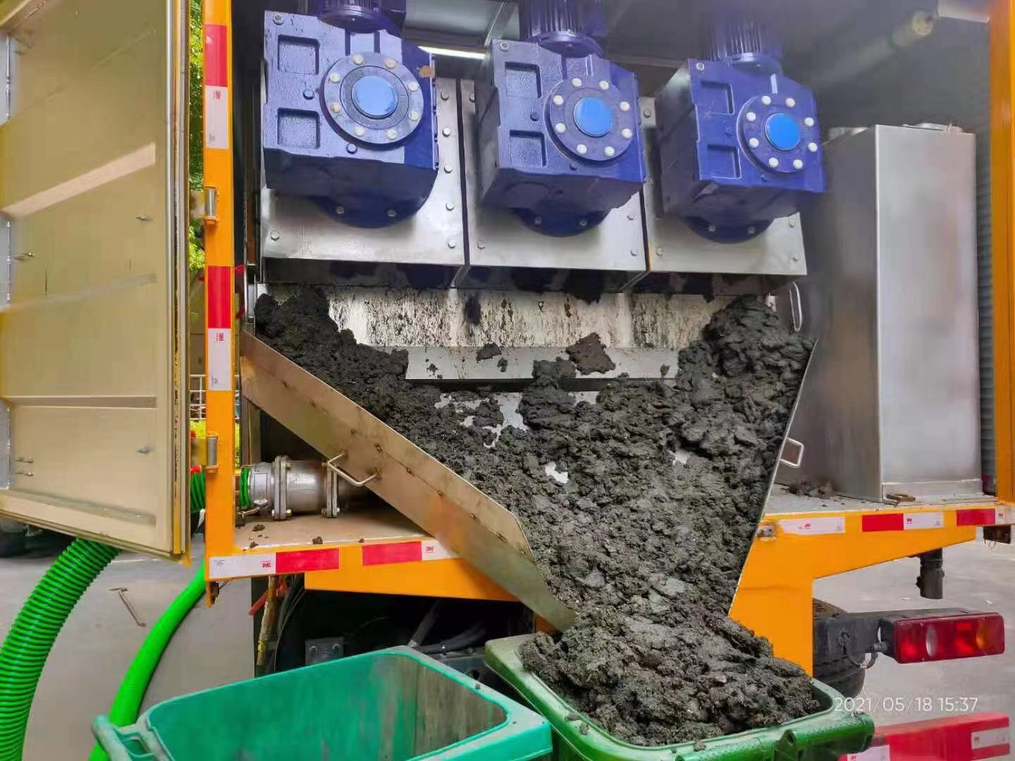 夏津化粪池清掏城市维护站-泥浆净化干湿分离处理